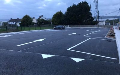Completed Car Park in Glin, Co. Limerick
